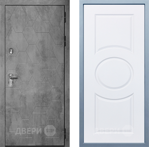 Входная металлическая Дверь Дива МД-51 Д-8 Белый в Краснознаменске