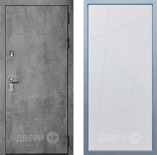 Входная металлическая Дверь Дива МД-51 Д-11 Белый в Краснознаменске