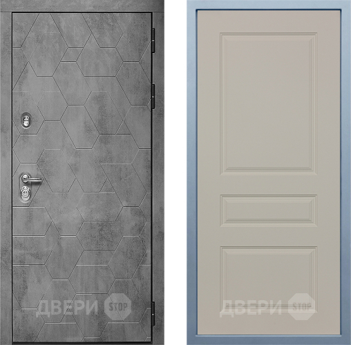 Входная металлическая Дверь Дива МД-51 Д-13 Шампань в Краснознаменске