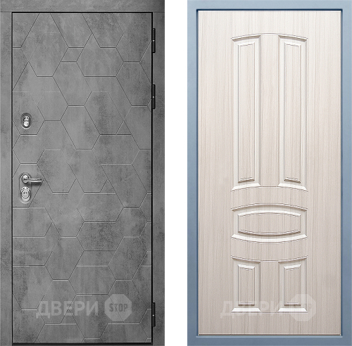 Входная металлическая Дверь Дива МД-51 М-3 Сандал белый в Краснознаменске