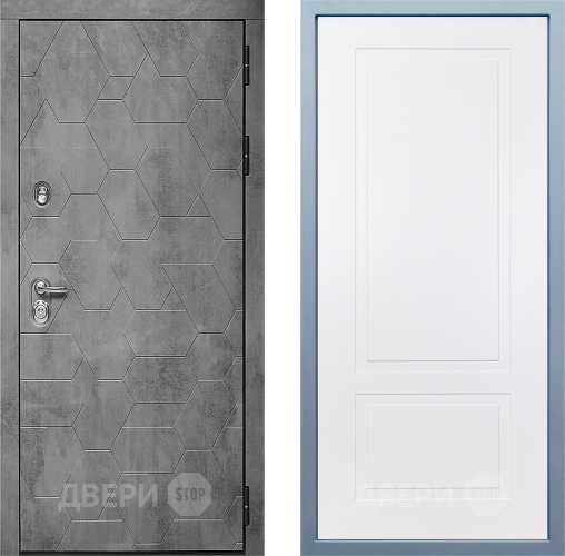 Входная металлическая Дверь Дива МД-51 Н-7 Белый в Краснознаменске