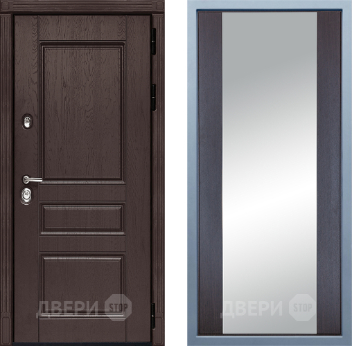 Дверь Дива МД-90 Д-15 Зеркало Венге в Краснознаменске