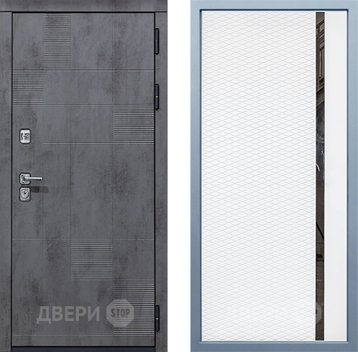 Входная металлическая Дверь Дива МД-35 МХ-47 Белый матовый в Краснознаменске