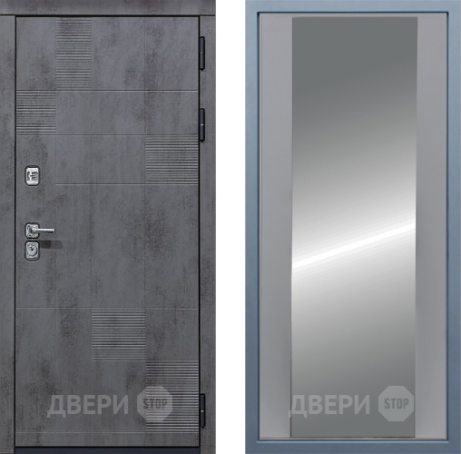 Входная металлическая Дверь Дива МД-35 Д-15 Зеркало Силк Маус в Краснознаменске