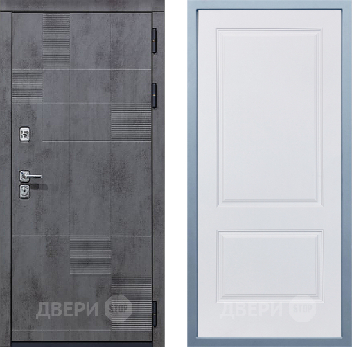 Входная металлическая Дверь Дива МД-35 Д-7 Белый в Краснознаменске