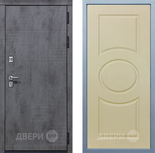 Входная металлическая Дверь Дива МД-35 Д-8 Шампань в Краснознаменске