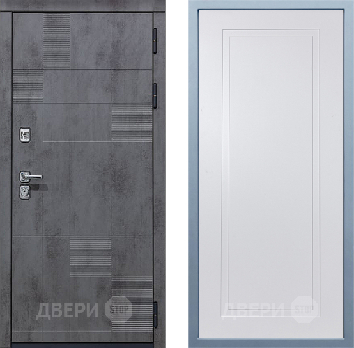 Входная металлическая Дверь Дива МД-35 Н-10 Белый в Краснознаменске