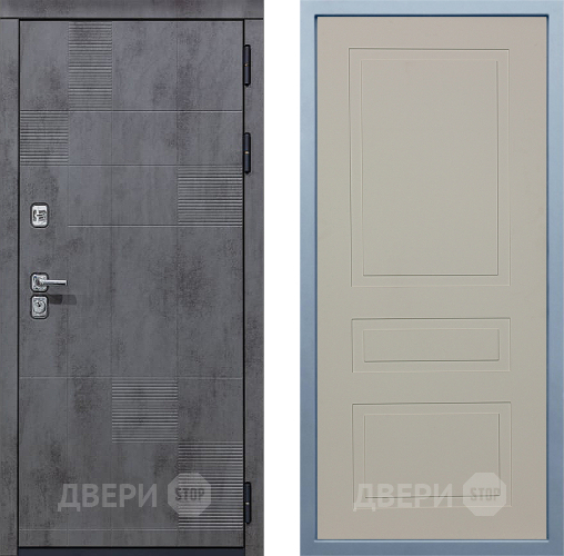 Входная металлическая Дверь Дива МД-35 Н-7 Шампань в Краснознаменске