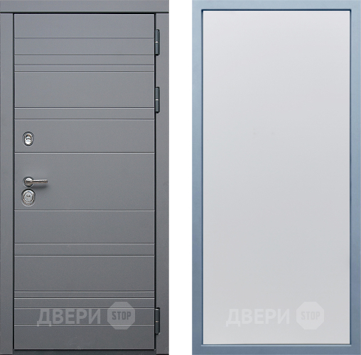 Входная металлическая Дверь Дива МД-39 Н-1 Белый в Краснознаменске