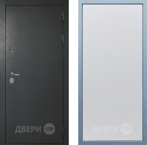 Входная металлическая Дверь Дива МД-40 Титан Н-1 Белый в Краснознаменске