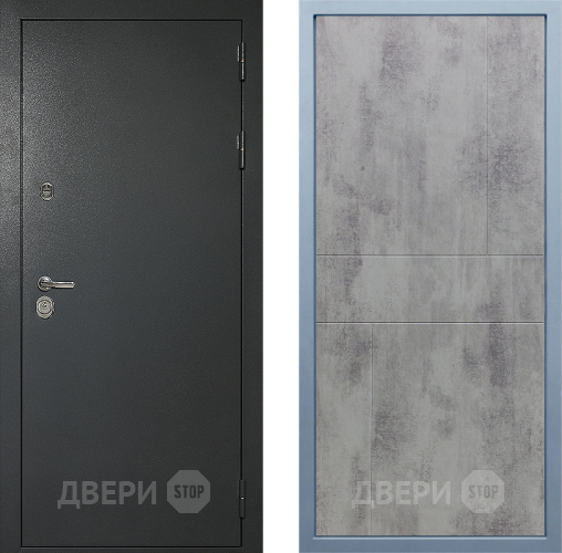 Дверь Дива МД-40 Титан М-1 Бетон темный в Краснознаменске