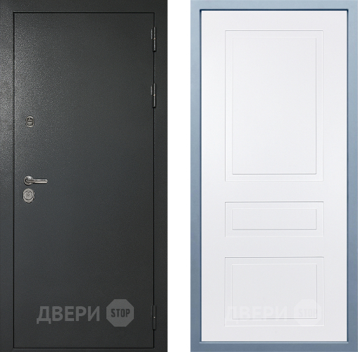 Дверь Дива МД-40 Титан Н-13 Белый в Краснознаменске