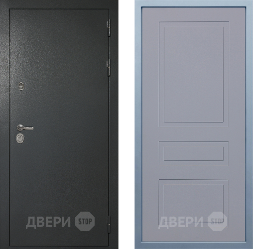 Входная металлическая Дверь Дива МД-40 Титан Н-13 Силк Маус в Краснознаменске
