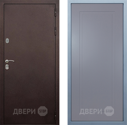 Входная металлическая Дверь Дива МД-40 Медь Н-10 Силк Маус в Краснознаменске