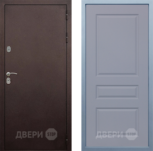 Входная металлическая Дверь Дива МД-40 Медь Д-13 Силк Маус в Краснознаменске