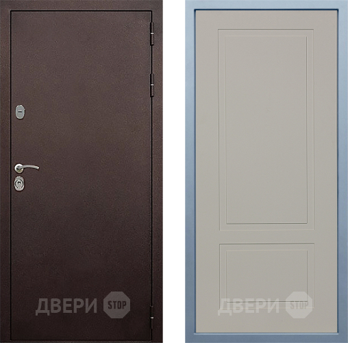 Входная металлическая Дверь Дива МД-40 Медь Н-7 Шампань в Краснознаменске