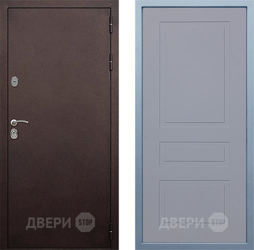 Входная металлическая Дверь Дива МД-40 Медь Н-13 Силк Маус в Краснознаменске