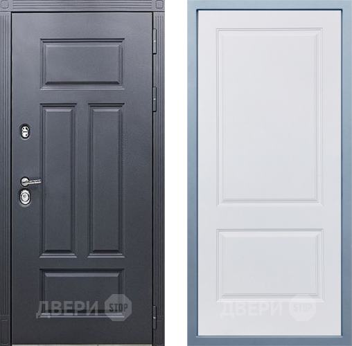 Входная металлическая Дверь Дива МХ-29 STR Д-7 Белый в Краснознаменске