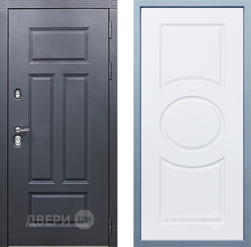 Входная металлическая Дверь Дива МХ-29 STR Д-8 Белый в Краснознаменске