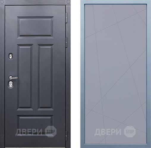 Входная металлическая Дверь Дива МХ-29 STR Д-11 Силк Маус в Краснознаменске