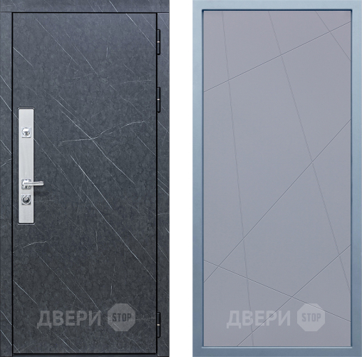 Входная металлическая Дверь Дива МХ-26 STR Д-11 Силк Маус в Краснознаменске