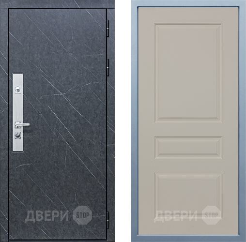 Входная металлическая Дверь Дива МХ-26 STR Д-13 Шампань в Краснознаменске