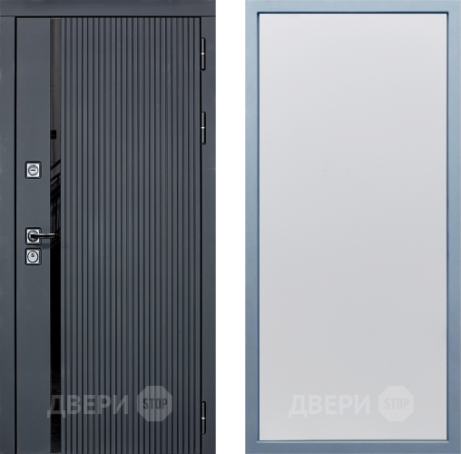 Входная металлическая Дверь Дива МХ-46 STR Н-1 Белый в Краснознаменске