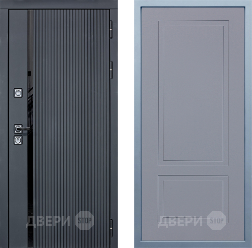 Входная металлическая Дверь Дива МХ-46 STR Н-7 Силк Маус в Краснознаменске