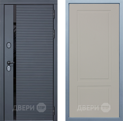 Входная металлическая Дверь Дива МХ-45 STR Н-7 Шампань в Краснознаменске