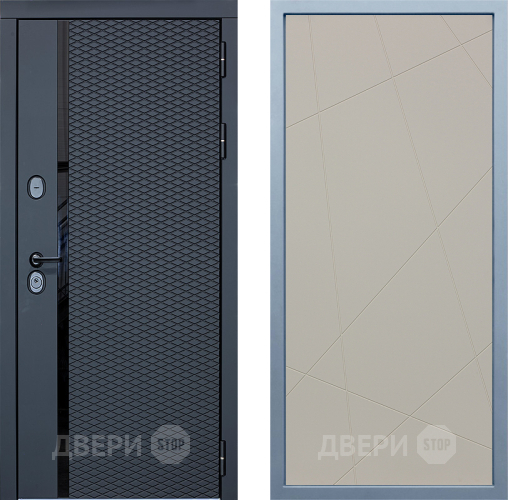 Входная металлическая Дверь Дива МХ-47 STR Д-11 Шампань в Краснознаменске