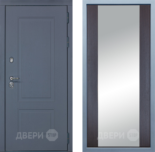 Дверь Дива МХ-38 STR Д-15 Зеркало Венге в Краснознаменске