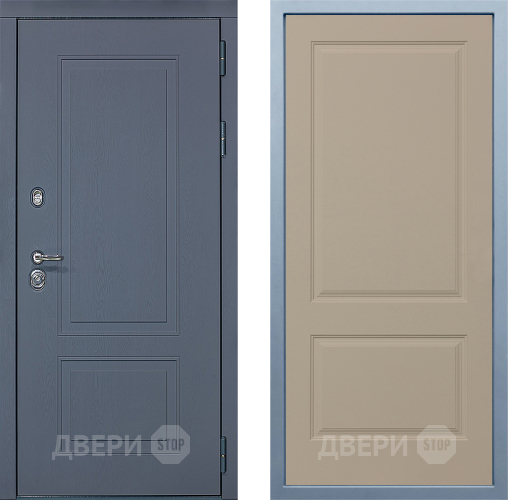Входная металлическая Дверь Дива МХ-38 STR Д-7 Шампань в Краснознаменске