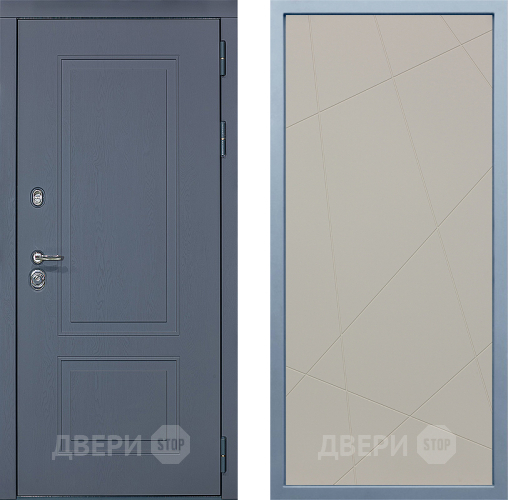 Входная металлическая Дверь Дива МХ-38 STR Д-11 Шампань в Краснознаменске