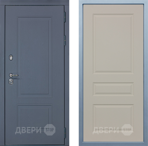 Входная металлическая Дверь Дива МХ-38 STR Д-13 Шампань в Краснознаменске