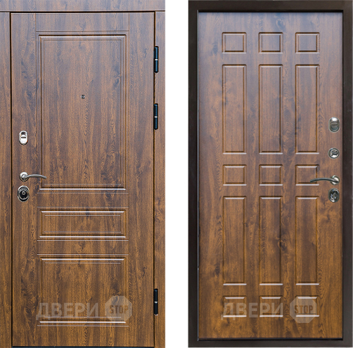 Входная металлическая Дверь Престиж Классика Дуб Спарта Дуб в Краснознаменске
