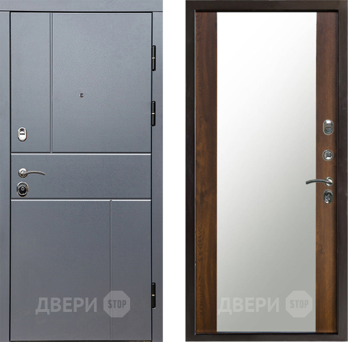 Дверь Престиж Горизонт Грэй Зеркало Дуб в Краснознаменске