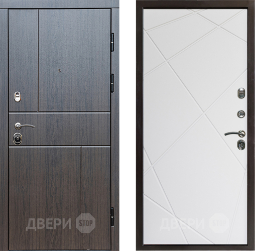 Дверь Престиж Горизонт Венге Лучи Бетон белый в Краснознаменске