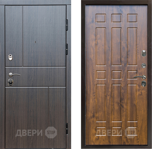 Входная металлическая Дверь Престиж Горизонт Венге Спарта Дуб в Краснознаменске