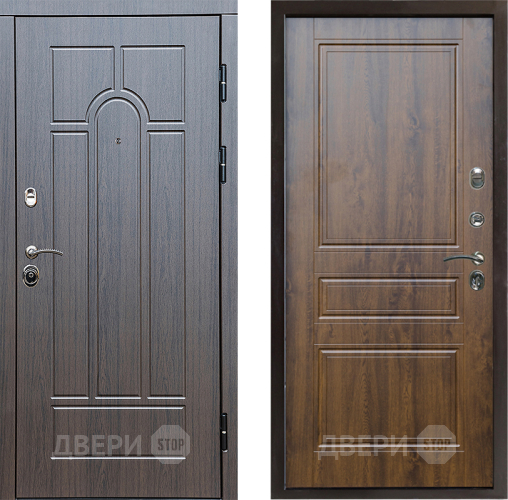 Входная металлическая Дверь Престиж Арка Классика Дуб в Краснознаменске