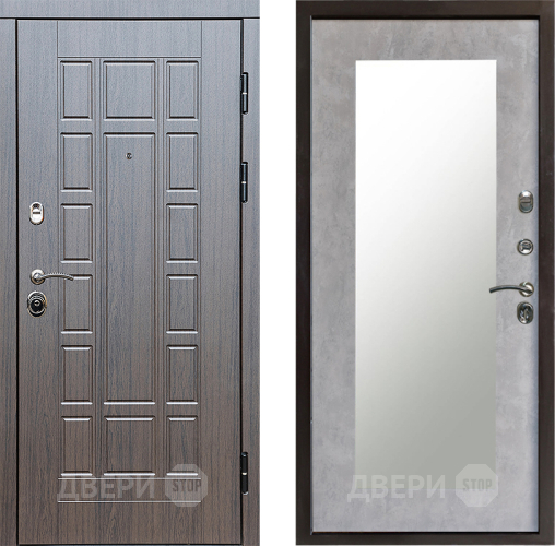 Дверь Престиж Престиж Зеркло Пастораль Бетон светлый в Краснознаменске