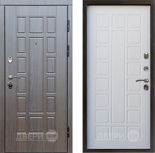 Входная металлическая Дверь Престиж Престиж Престиж Белое дерево в Краснознаменске