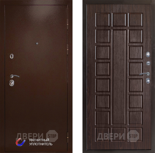 Входная металлическая Дверь Престиж Медь Престиж Венге в Краснознаменске