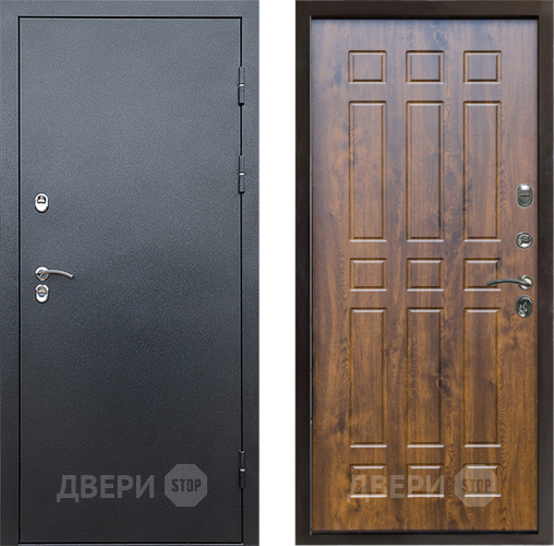 Входная металлическая Дверь Престиж TERMO с терморазрывом Снегирь Серебро Спарта Дуб в Краснознаменске