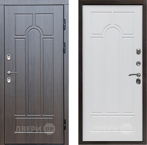 Дверь Престиж TERMO с терморазрывом Арка Арка Белое дерево в Краснознаменске