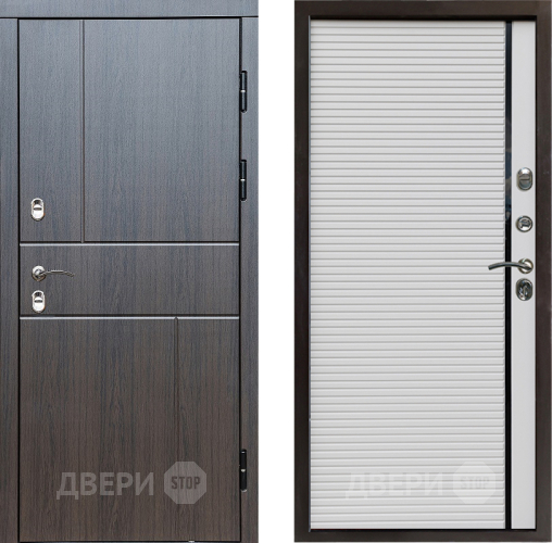 Дверь Престиж TERMO с терморазрывом Горизонт Венге Porte Белый в Краснознаменске