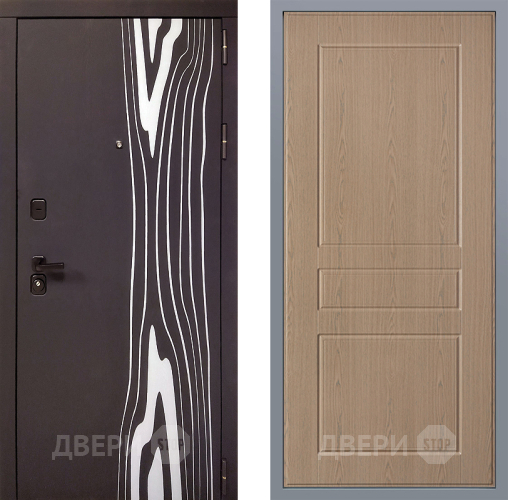 Дверь Заводские двери Леванте К-2 Беленый дуб в Краснознаменске
