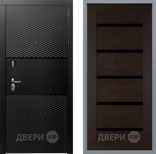 Дверь Заводские двери Тефлон СБ-1 орех тисненый в Краснознаменске