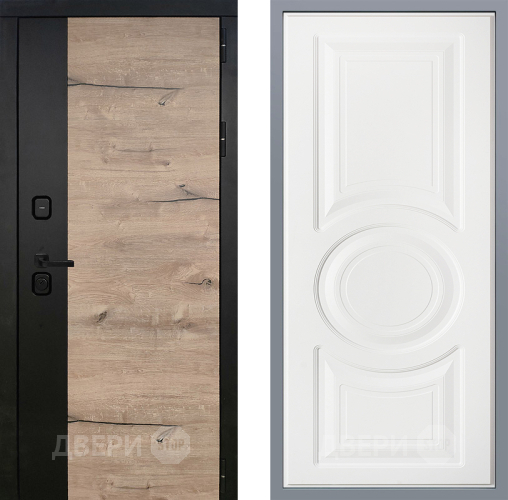 Дверь Заводские двери Ларте Неаполь Лофт белый в Краснознаменске