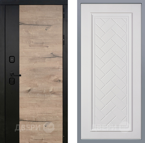 Дверь Заводские двери Ларте Упра Белый софт в Краснознаменске