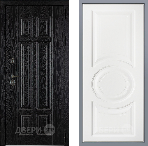 Дверь Заводские двери Мюнхен Неаполь Лофт белый в Краснознаменске